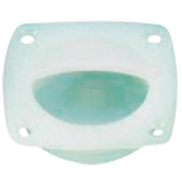 Finger Flush Pull, Ø44mm, 57x57mm, Plastic, Cream ürün görseli 1