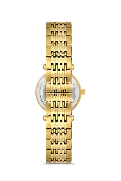 Ferro FL43020A-B Quartz Çelik Gold 26 mm Kadın Kol Saati - Resim 3