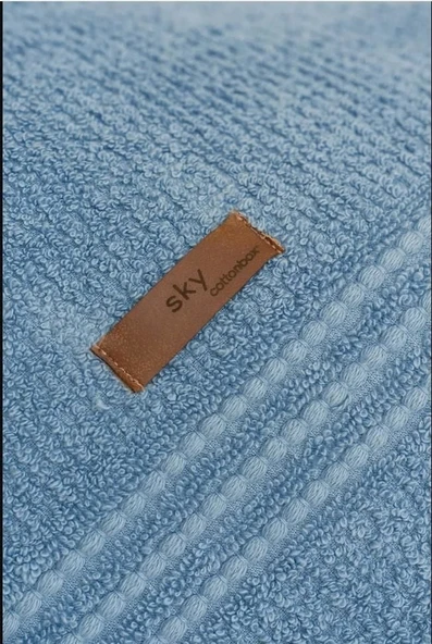 Cotton Box Welness Sky Mavi Havlu Seti - 2