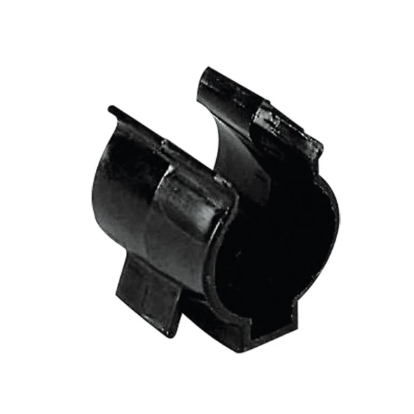 Plastic Support Clip, Adjustable, Ø25/32mm, Black ürün görseli 1