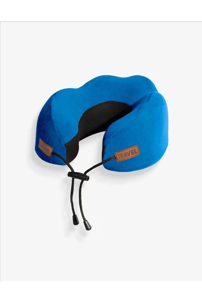 Cosy Ortopedik Seyahat Yastığı Visco Boyun Destekli Seyahat Yastığı - Mavi - Ergo Travel - 2
