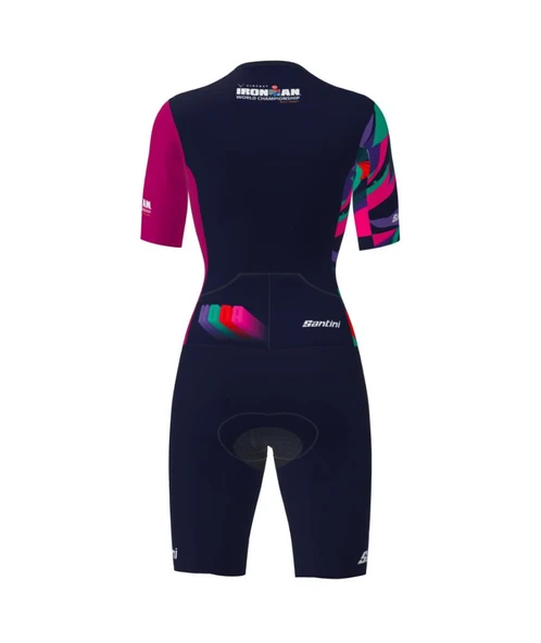 Santini Ironman Kona Hawaii Özel Seri Kadın Trisuit 3I780LIMGVPR2KONA - Resim 2