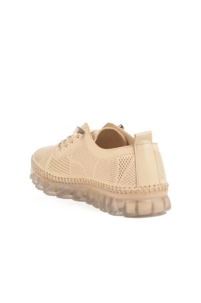 Pisagor Ps-33040 Ortopedik Kadın Günlük Hakiki Deri Ayakkabı - 9