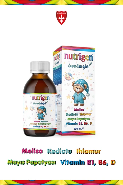 Nutrigen Good Night Melisa, Kediotu, Mayıs Papatyası, Ihlamur ve Vitaminler - 3