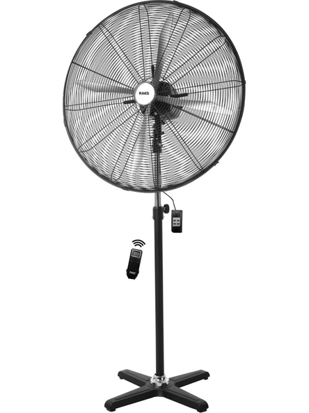 Raks SFR 30 SA 250 W Kumandalı Sanayi Tipi Ayaklı Vantilatör