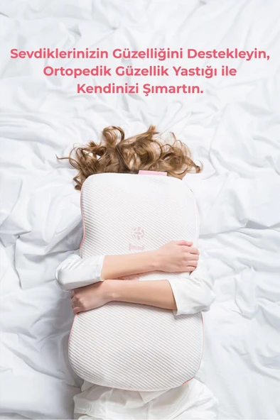 Lotus Beauty Pillow Kırışıklık Önleyici Ortopedik Güzellik Yastığı Ortopedik Yastık Hyaluronik Asit - 7