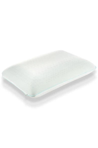 Air Terapi Hava Kanallı Ortopedik Yastık Visco Yastık Yeşil 60x40x16cm - 8