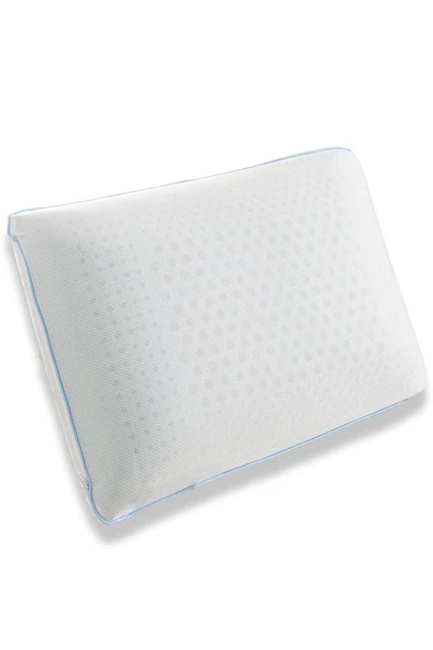 Air Terapi Hava Kanallı Ortopedik Yastık Visco Yastık Mavi 60x40x16cm - Resim 7