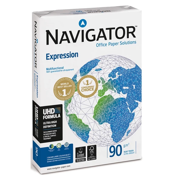 Navigator Gramajlı Fotokopi Kağıdı Expression 500 LÜ A3 90 GR Beyaz