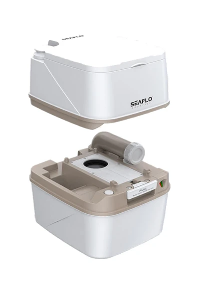 Seaflo Portatif Tuvalet 18 Litre -Taşınabilir Tuvalet, Seyyar Wc SR09724 - Resim 2