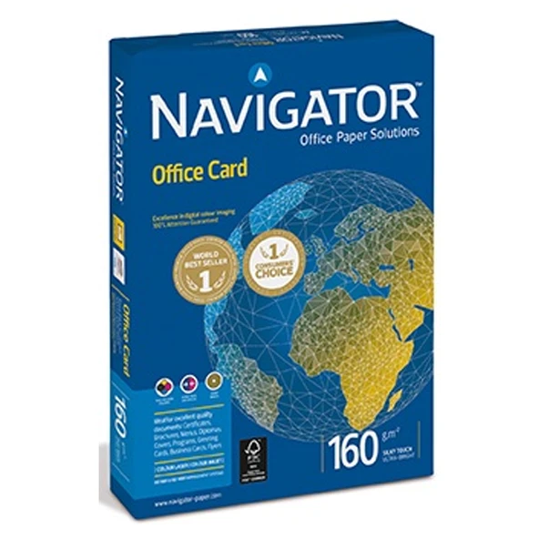 Navigator Gramajlı Fotokopi Kağıdı Office Card 250 Lİ A3 160 GR Beyaz