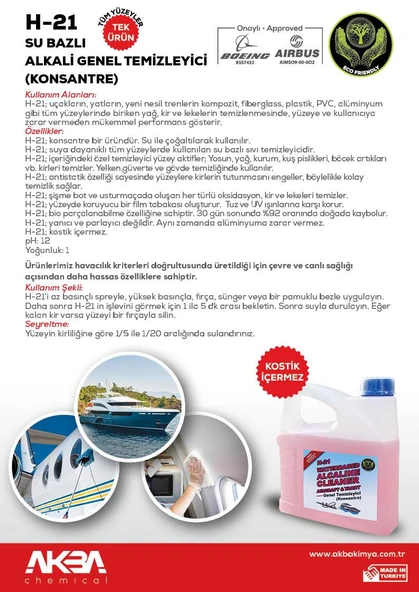 Akba Tekne Yıkama Şampuanı Konsantre 3 Litre - Resim 2