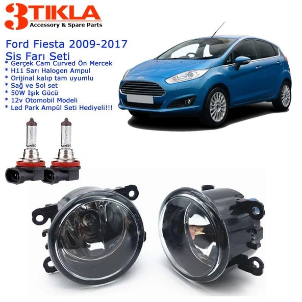 Fiesta 2009-2017 Sis Farı Set  Oem:  8200074008