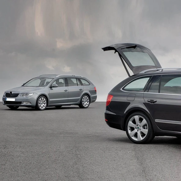 Skoda Superb 2 Combi SW 2009-2013 3T9955707 Arka Cam Silecek Takımı - Resim 2