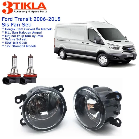 Transit 2017 Sis Farı Set  Oem:  8200074008