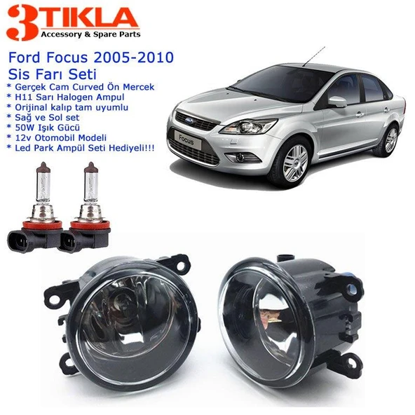 Focus II 2008-2010 Sis Farı Set  Oem:  8200074008