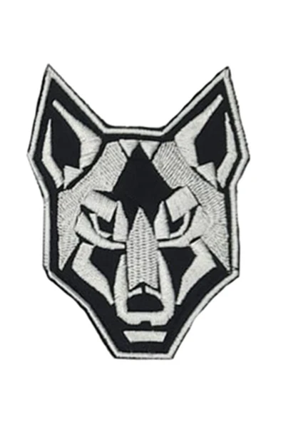 Single Sword Nakış Patch - Kurt Peç