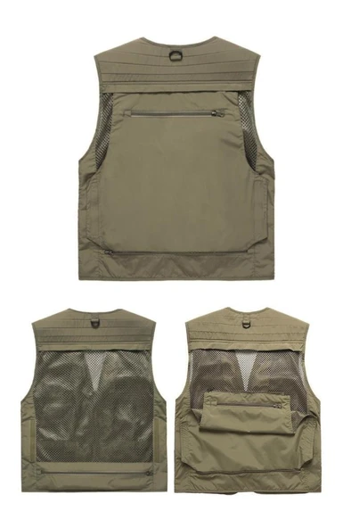 Single Sword 15 Cepli Çok Amaçlı Avcı Sporcu Yeleği - Outdoor Fileli Yelek - 3