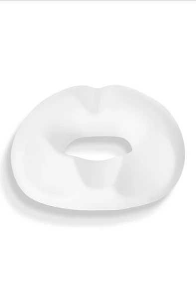 Ultralüks Ortopedik Oturma Simidi Kuyruk Sokumu Yastığı Visco Oturma Simidi - Siyah - Resim 5