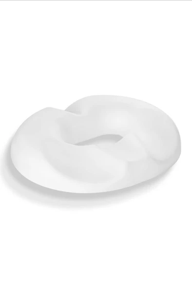 Ultralüks Ortopedik Oturma Simidi Kuyruk Sokumu Yastığı Visco Oturma Simidi - Siyah - Resim 4