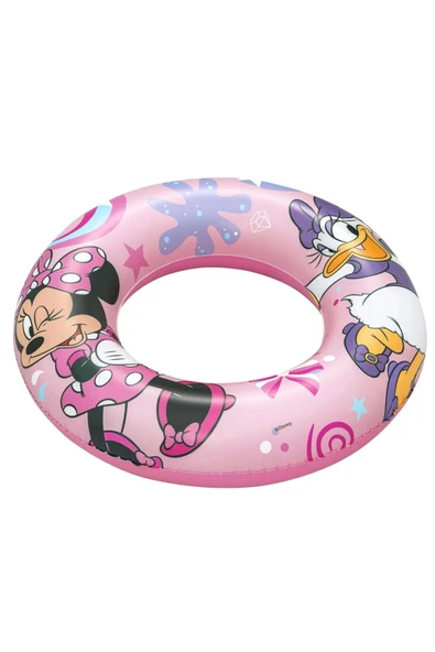 Disney Junior® Minnie Mouse Yüzme Simidi 56 cm: Minnie ve Daisy ile Suda Eğlenceye Dalın!