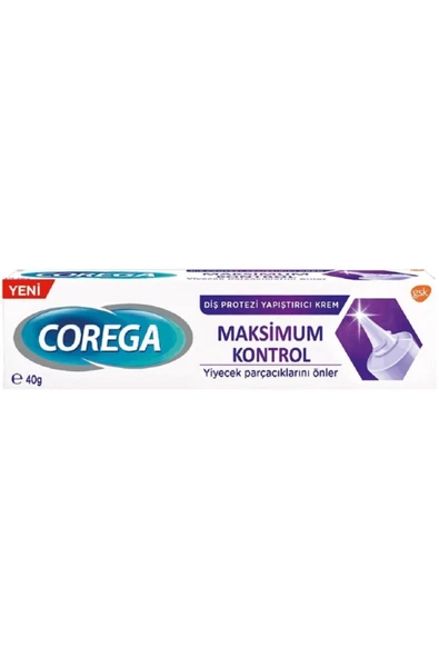 Diş Protez Yapıştırıcı Krem Max Kontrol 40 Gr