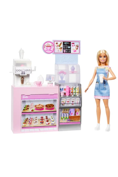 BARBIE'NIN KAHVE DUKKANI OYUN SETİ HXN94