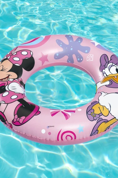 Disney Junior® Minnie Mouse Yüzme Simidi 56 cm: Minnie ve Daisy ile Suda Eğlenceye Dalın! - 4