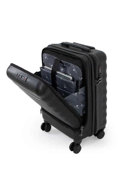 Vega Laptop Bölmeli Lüx Kabin Boy Valiz - 6