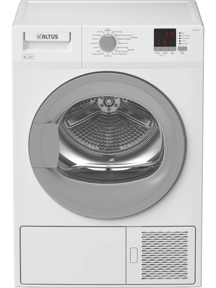Altus AL 81 IC 8 Kg ısı pompalı çamaşır kurutma makinesi