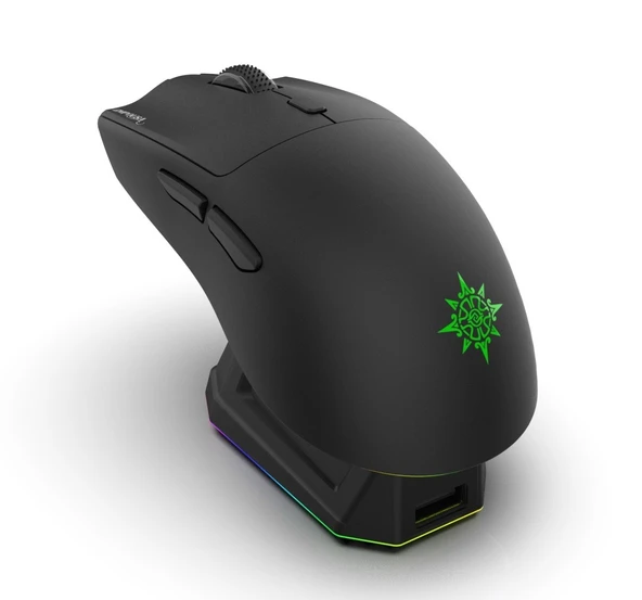 IMG-326MX Empousa Bluetooth+Wireless+Wired  Rechargeable 8000 Dpi 6D Macro Keys  Gaming Mouse