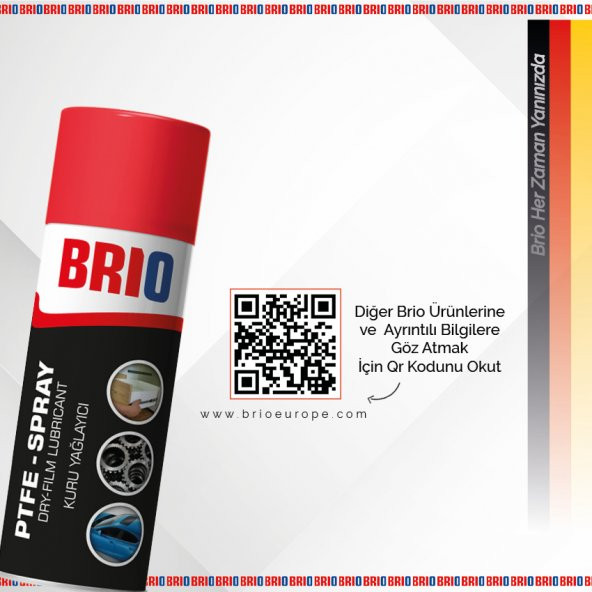 Brio Ptfe Teflon Yağlayıcı 400 Ml - 4
