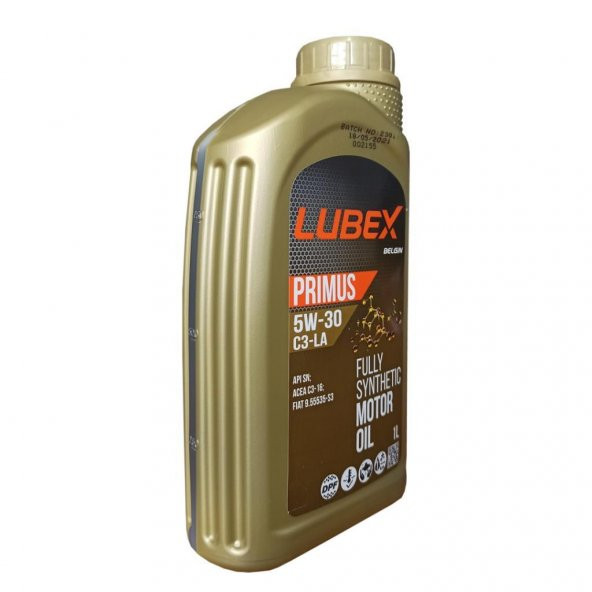 Lubex Primus C3-LA 5W-30 1 Lt Partiküllü Motor Yağı (2 Adet) - Resim 4