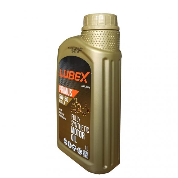 Lubex Primus C3-LA 5W-30 1 Lt Partiküllü Motor Yağı (6 Adet) - 3