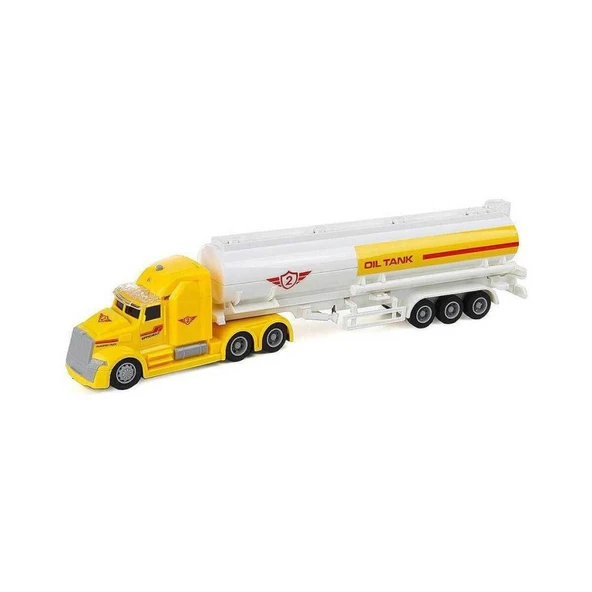 Sunman Oyuncak Maxx Wheels Sesli ve Işıklı Yakıt Tankeri 1:50 - 4