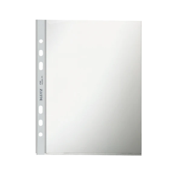 Leitz Poşet Dosya 50 Lİ A5 Şeffaf Buzlu 4795-1-LI-PKT-1-LI-PKT - Resim 2