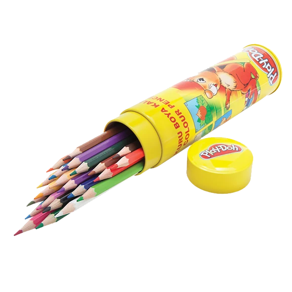 Play-Doh Kuru Boya Tüp 12 Renk PLAY-KU005 12 Lİ PAKET-12-LI-PKT