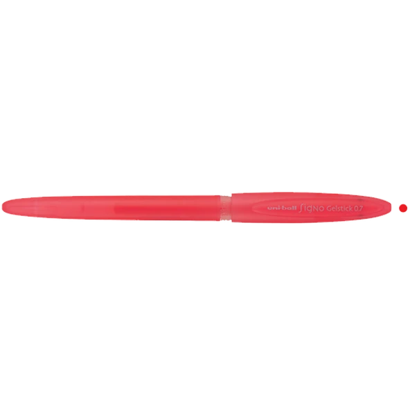 Uni-Ball Roller Kalem (12 adet) Signo Gelstick Jel Bilye Uç 0.7 MM Kırmızı UM-170
