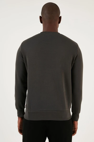 Pamuklu Regular Fit Bisiklet Yaka Sweat Erkek SWEAT A2824 - 4
