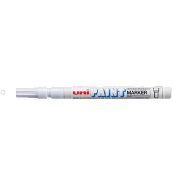 Uni-Ball Markör Boyama Paınt Marker 0.8-1.2 MM Beyaz PX-21