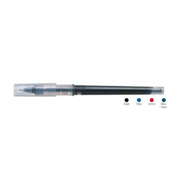 Uni-Ball Roller Kalem  ( 12 adet )Yedeği UB 205 0.5 MM Kırmızı UBR-95