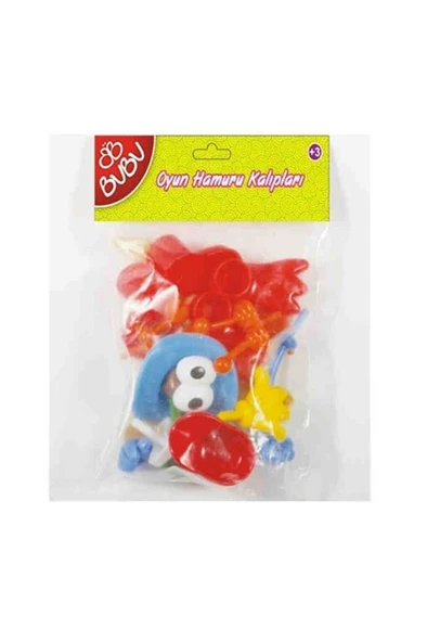 Bu-Bu Plastik Oyun Hamuru Aksesuarları 26 Parça BUBU00004