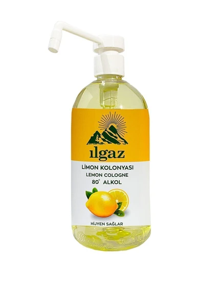 Pompalı Limon Kolonyası 80 Derece 750 Ml - Eko Boy Ferahlatıcı Etki - 5