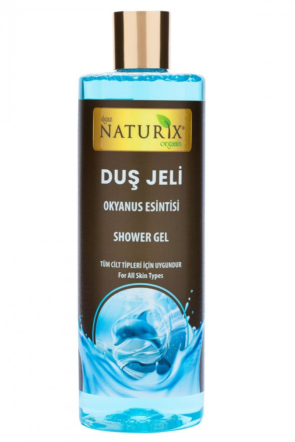 Ilgaz Naturix Organix Okyanus Esintisi Duş Jeli Ferahlatıcı Duş Jeli Kalıcı Fresh Koku Parfüm Etkili Duş Jeli 400 Ml