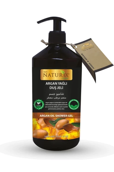 Sütlü Duş Jeli & Argan Yağlı Duş Jeli 2'li Set 1000 Ml - 3