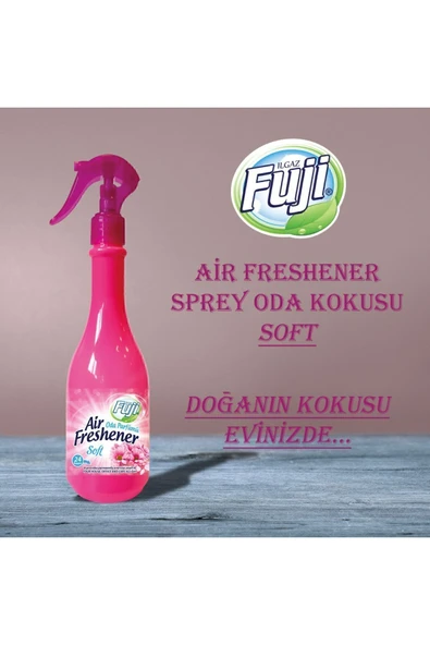 Soft Oda Spreyi 400 Ml - Air Freshener Neon Pembe Çiçekler Kokusu - 3