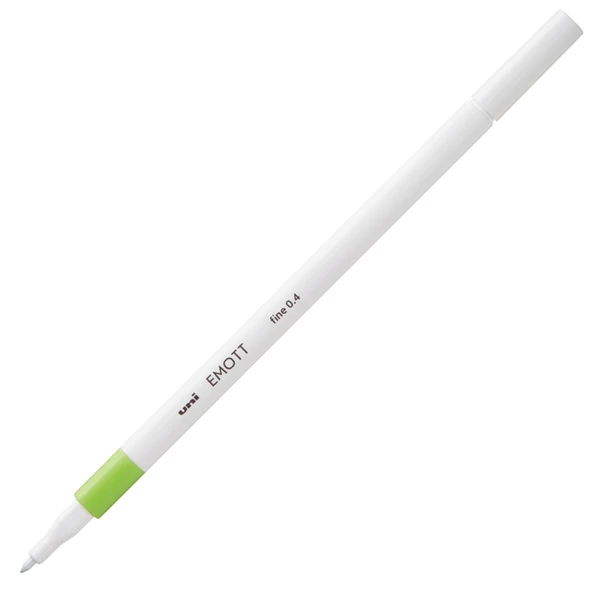 Uni-Ball Akrilik Uçlu Kalem Emott 0.4 MM Fine  A.Yeşil-10-PKT