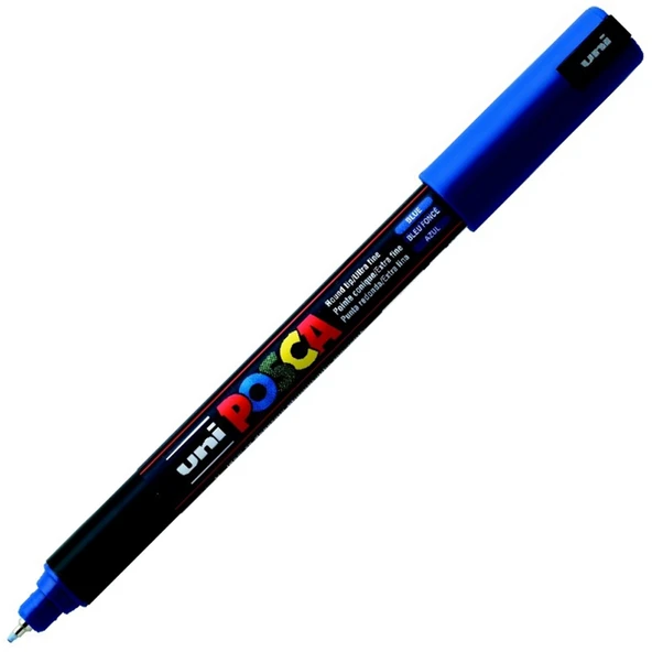 Uni-Ball Markör Posca 0.7 MM Su Bazli Poster Mavi N-6-PKT