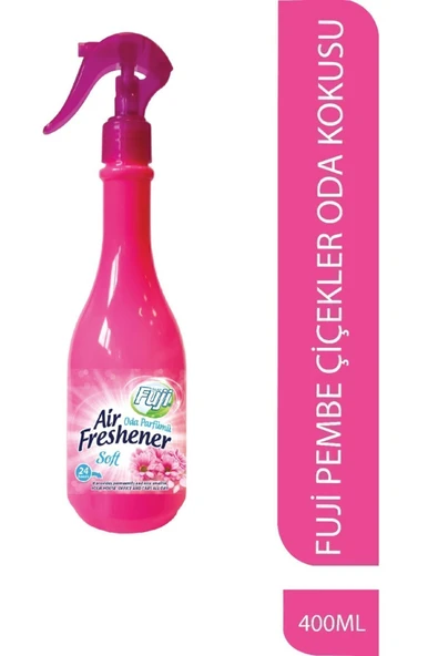 Soft Oda Spreyi 400 Ml - Air Freshener Neon Pembe Çiçekler Kokusu - Resim 1
