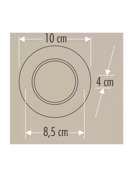 CT-5258 Zebra LED Armatür 6W Beyaz Işık - 2